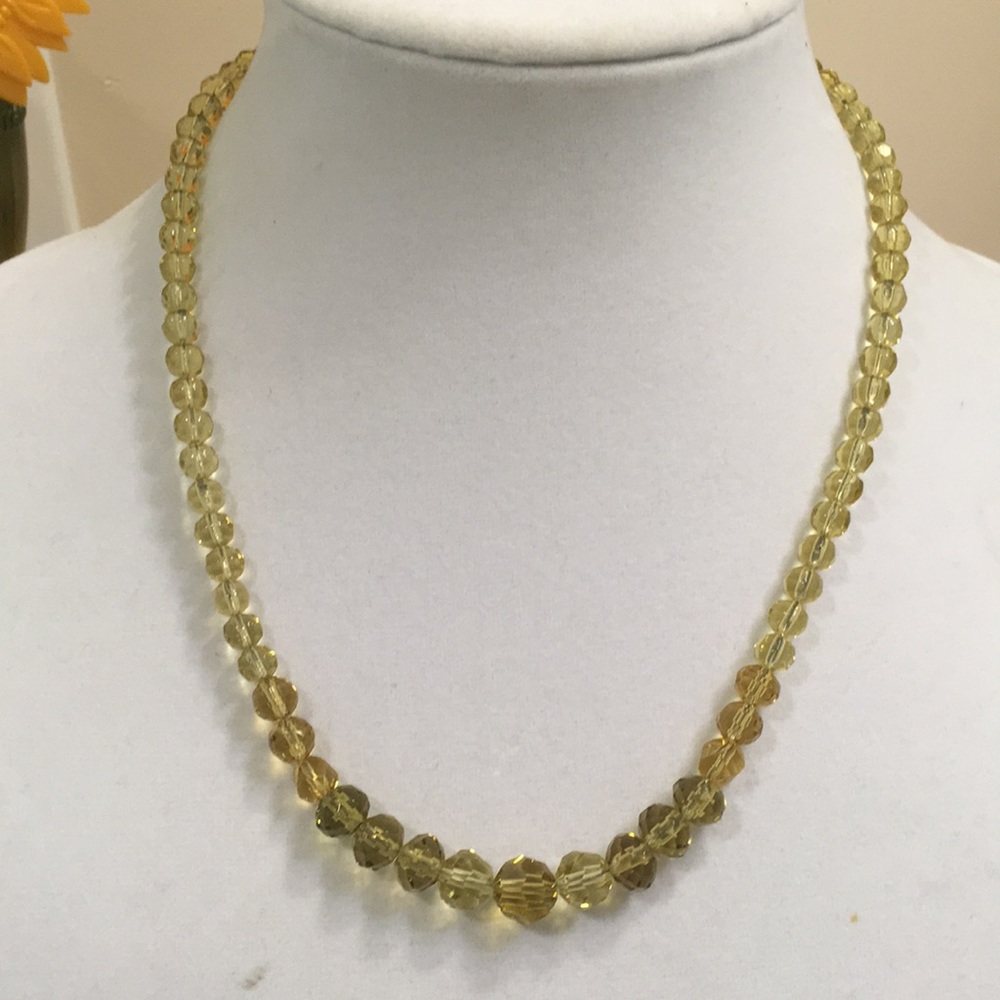 Crystal Beaded Necklace